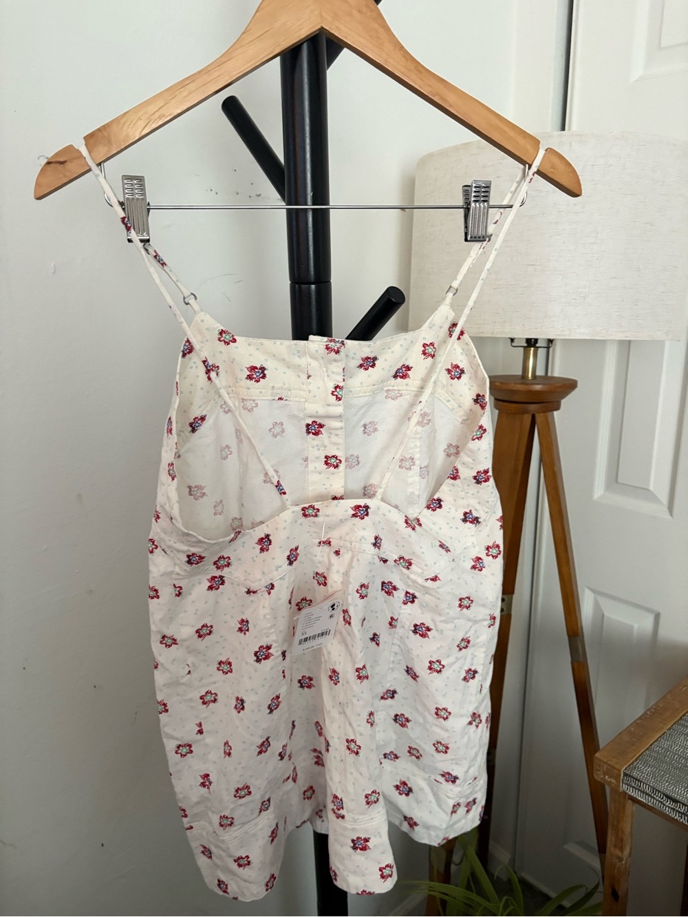 NWT FREE PEOPLE Maddie Printed Tunic | Ivory Combo MSRP $108 Oversized - Picture 8 of 9